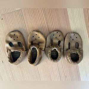 Bird Rock Baby shoes - 2 pairs (sizes 4 and 5.5)